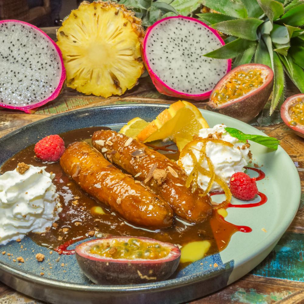 Bananes flambées