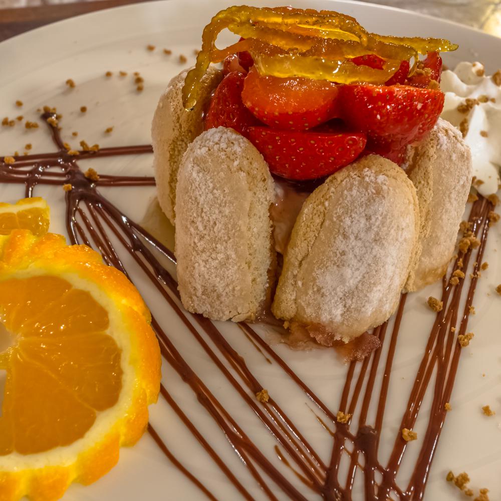 Charlotte aux fraises