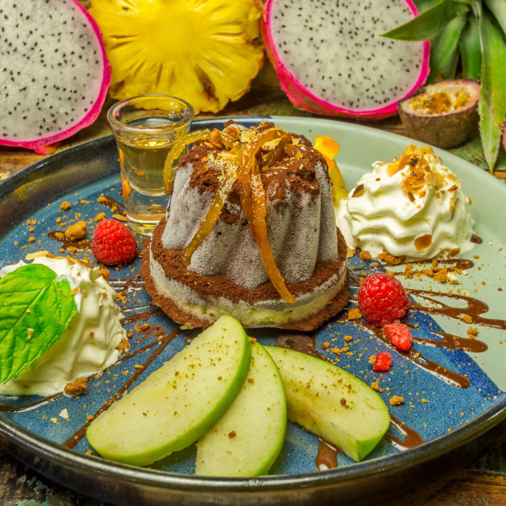 Kouglof glacé rhum raisins arrosé