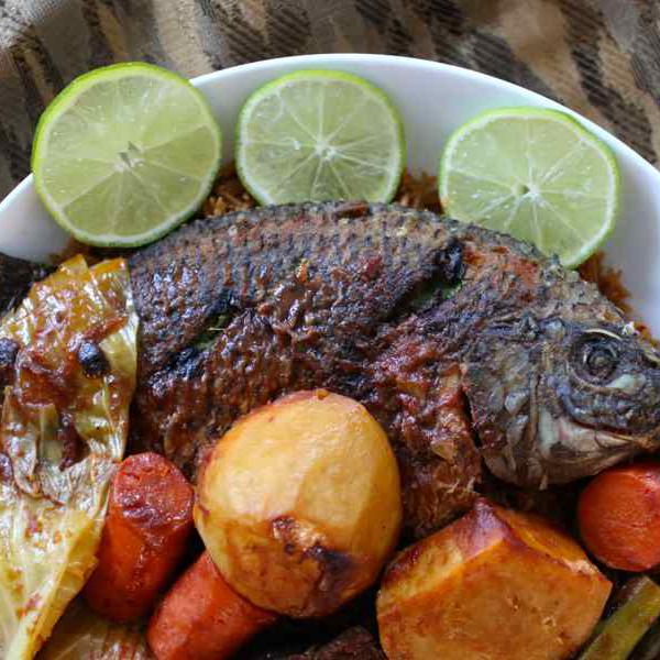 OQG RESTAURANT/  Spécialité du Sénégal : THIÉBOUDIÈNE 