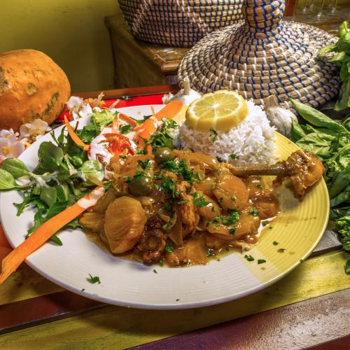 OQG RESTAURANT/ Spécialité du Sénégal : POULET YASSA